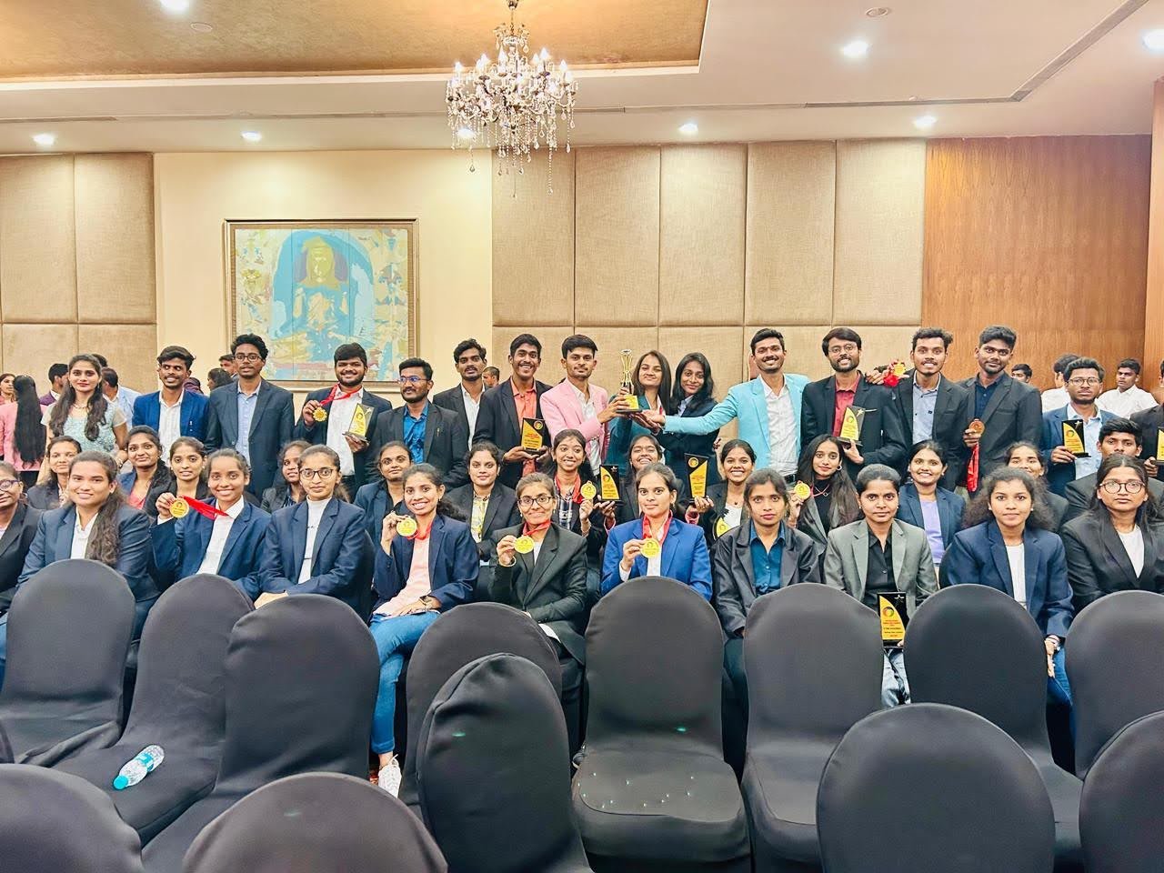 An awards evening in Hyderabad